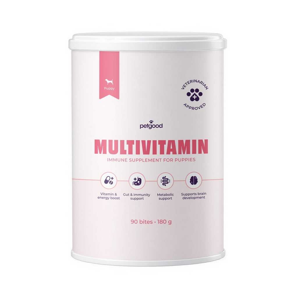 Petgood Multivitamin Puppy - insektsbaserat kosttillskott för hundar