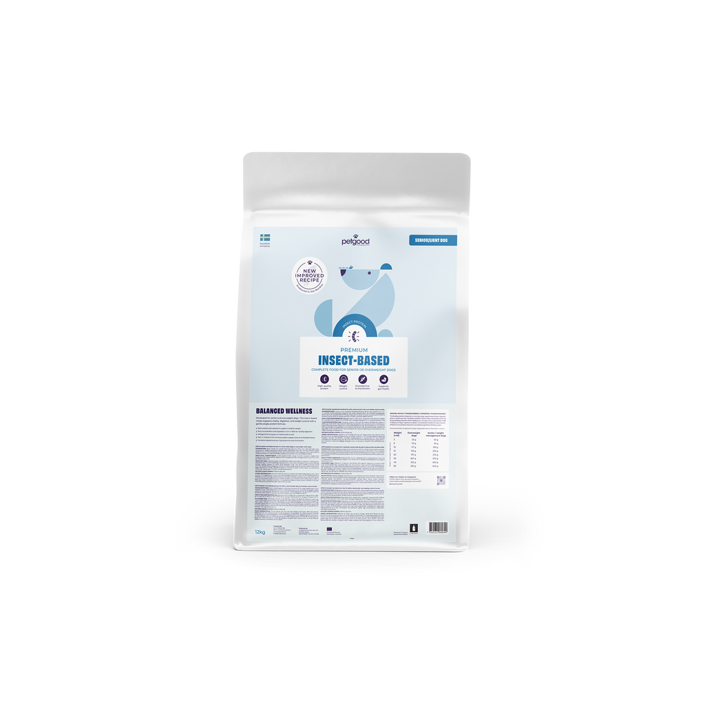 Insect-based Premium - Complete Feed Light / Senior Dog, 12kg