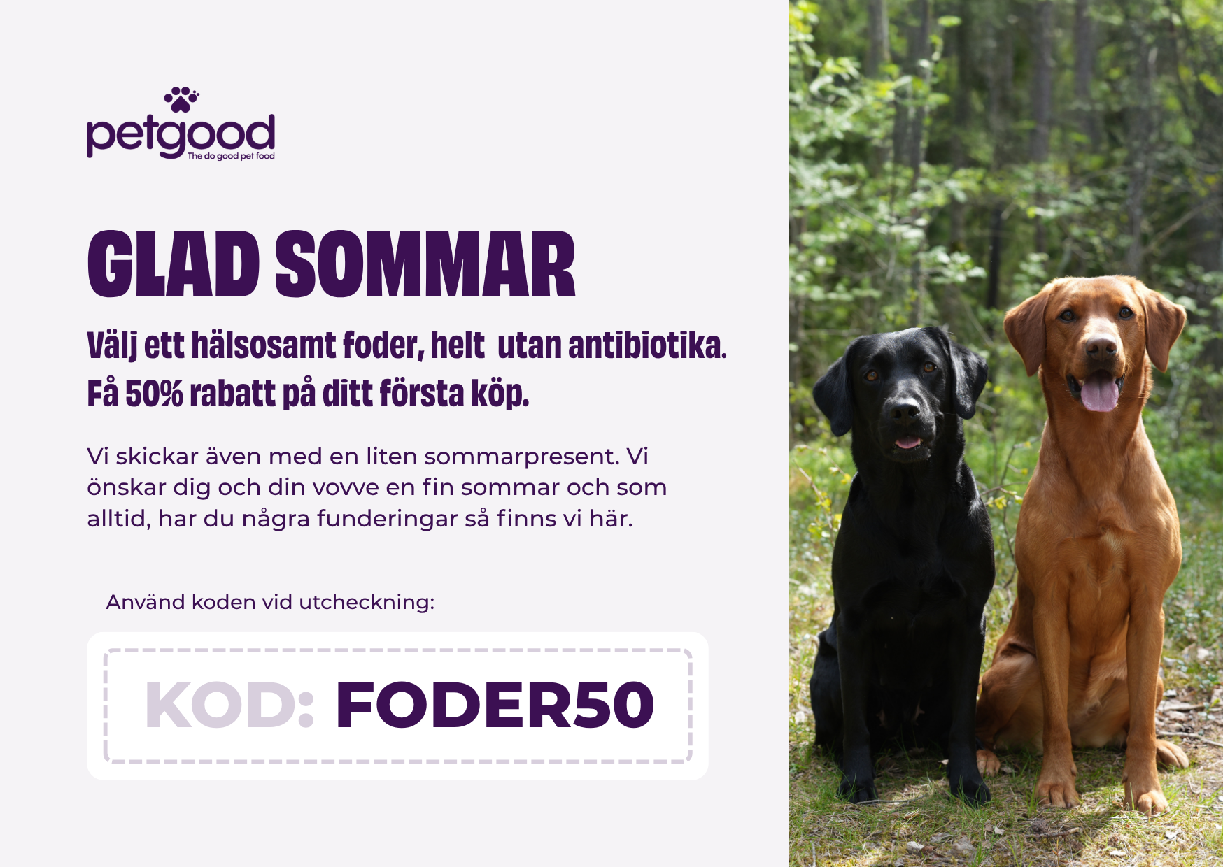 WH: FODER50 rabattkod