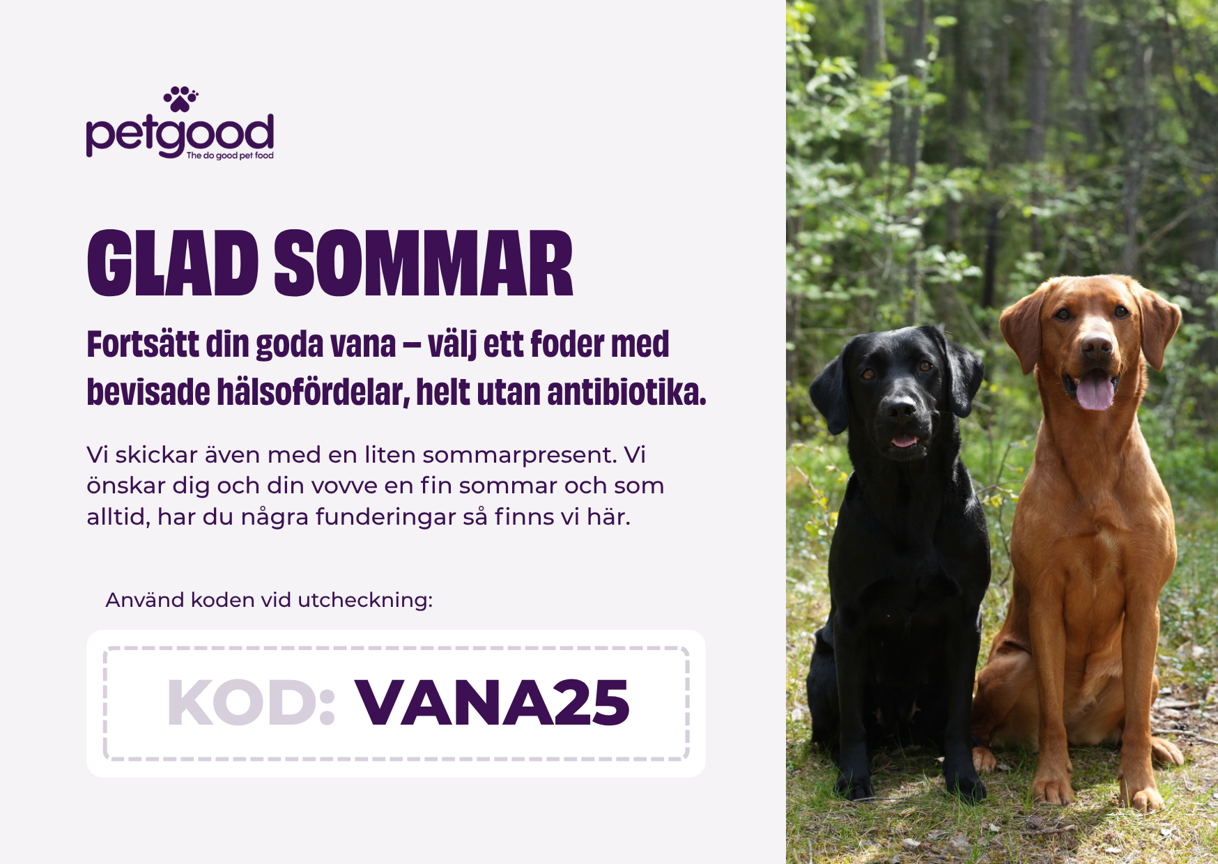WH: VANA25 rabattkod