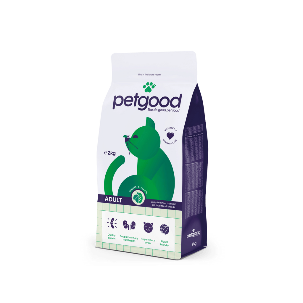 Insect-based adult cat food - 2kg