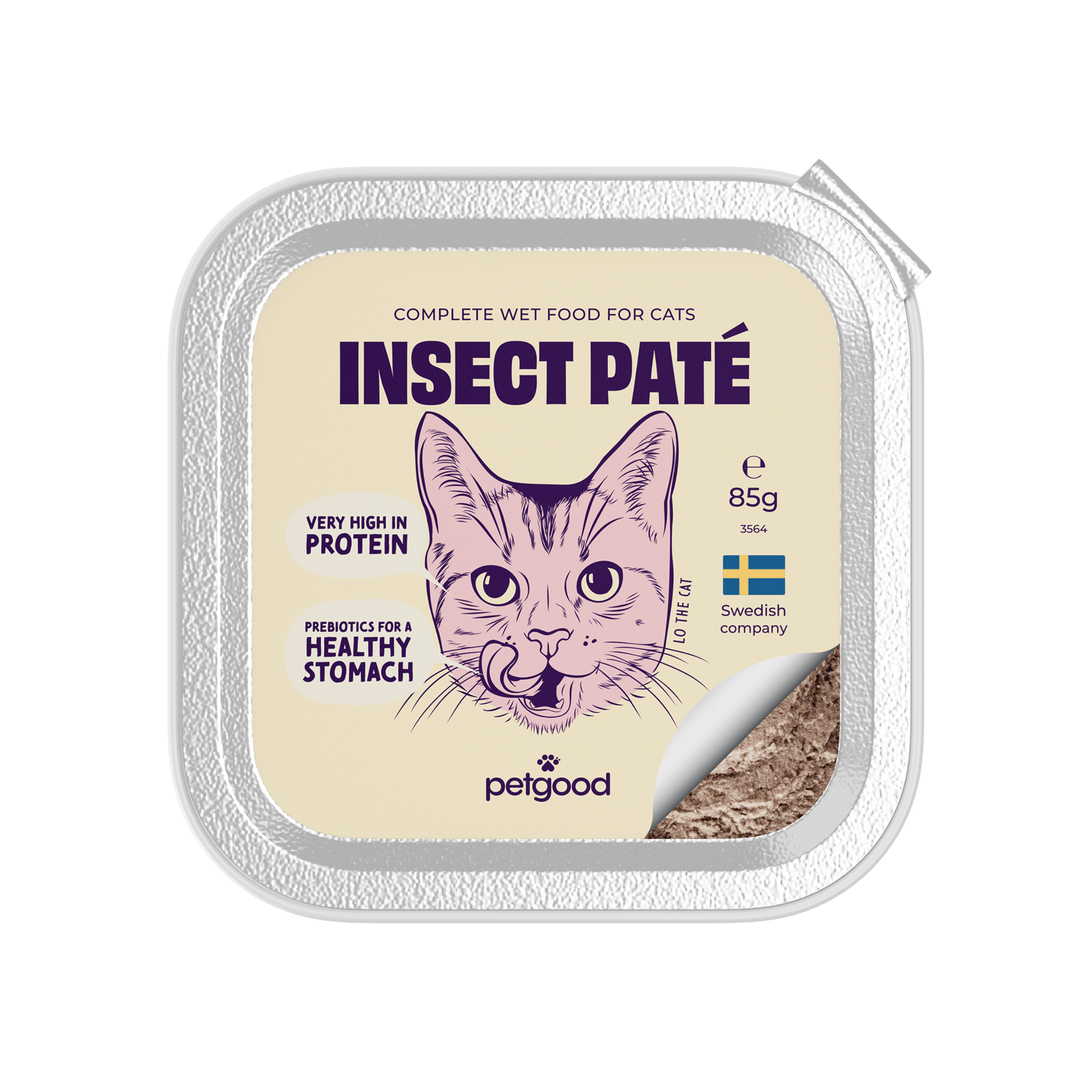 FREE Insect paté wet food - cat - 85g
