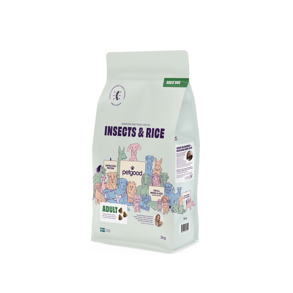 Insects & Rice Adult Dog Food (3 kg)